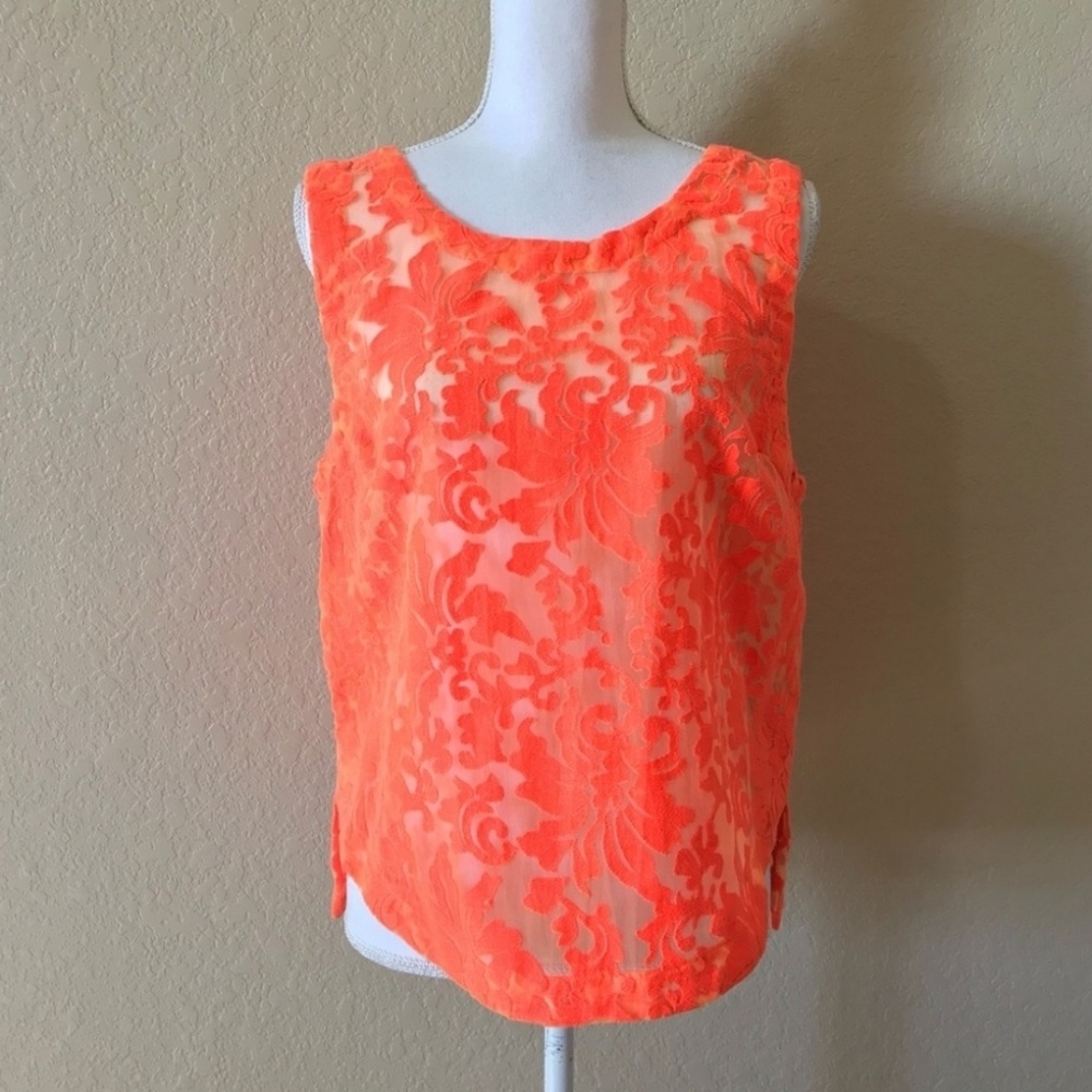 J.O.A Los Angeles Orange sleeveless